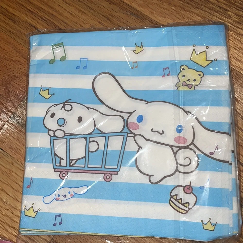 NEW 99 pcs  Anime Sanrio Cinnamoroll Theme  Birthday Party Decoration Supplies